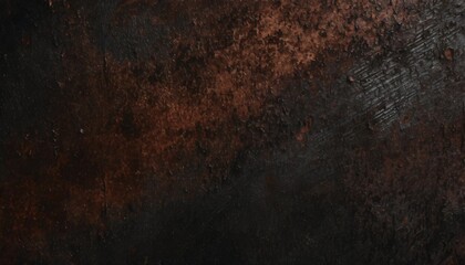 wide rust textured banner background generative ai - obrazy, fototapety, plakaty