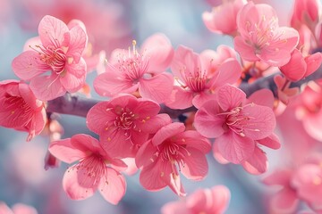 beautiful spring vibes with cherry blossoms professional photography