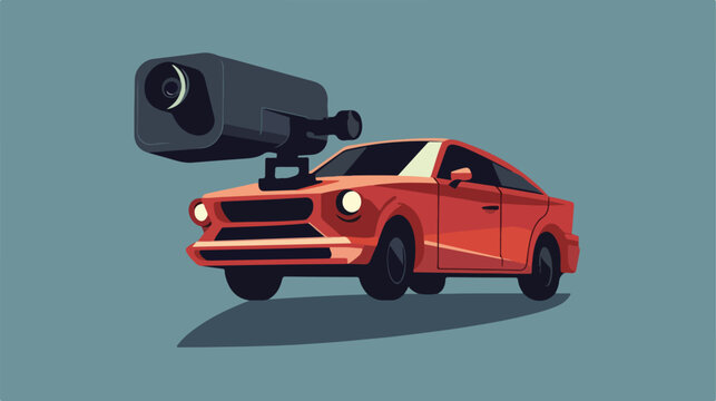 Cars surveillance cameras guns forbidden icon image