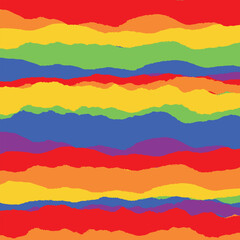 happy, pride, month, lgbt, lgbtq, gay, social, media, background, wishing, greeting, post, banner, template, design with rainbow, color, strips, font, vector, illustration