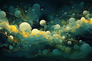 Whimsical Abstract Landscapes