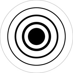 Circle blend line frame template design. Design elements