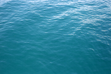 Summer time,  Beautiful blue sea