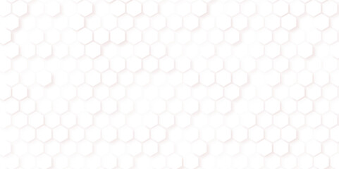 Abstract design element with geometric background of hexagons shape pattern. Geometric white hexagon shape element. Vector illustration