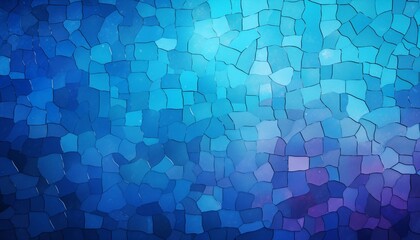 abstract blue mosaic background