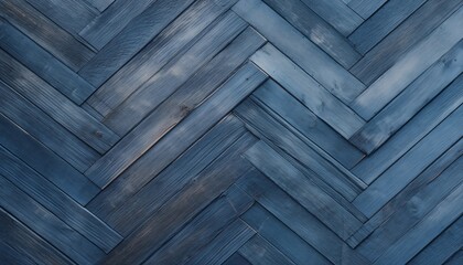 old blue wood background