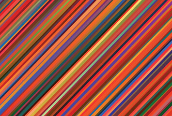 Multicolor striped abstract background