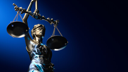 Legal Concept: Themis is Goddess of Justice and law - 780982794