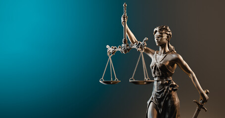 Legal Concept: Themis is Goddess of Justice and law - 780982928