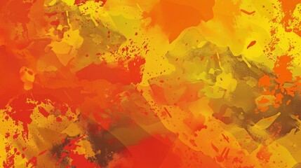 Abstract Warm Hues Art Background