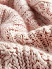 The texture of a baby blanket.