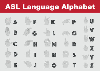 ASL Sign Language Alphabet