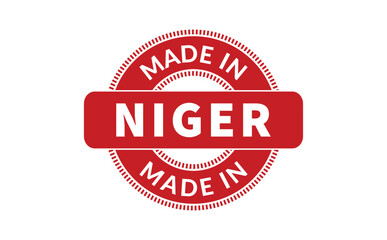 Made In Niger Rubber Stamp