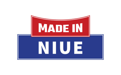 Made In Niue Seal Vector