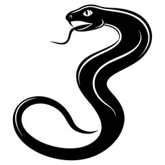 black vector illustration