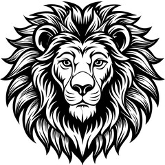 lion head tattoo