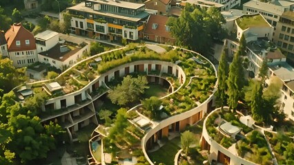 Eco-Friendly Architecture of a Residential Complex