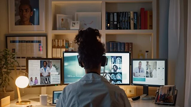 Late Night Virtual Healthcare Consultation