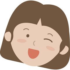 웃는 어린이 얼굴