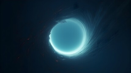 Mesmerizing Vortex of Cosmic Energy:A Futuristic Blackhole Visualization Showcasing the Mysteries of the Digital Universe