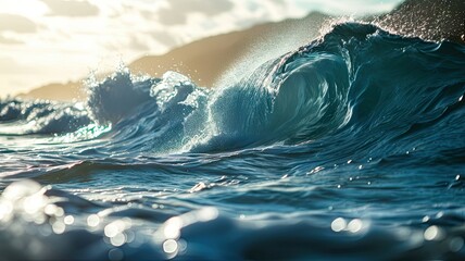 waves in ocean 