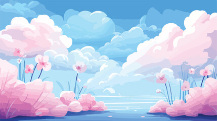 Ethereal Blossom Clouds ethereal design blossom pat