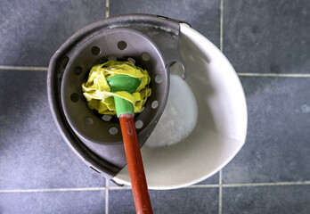 Mop with bucket