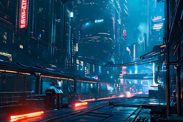 dreamy scenery. Generative AI