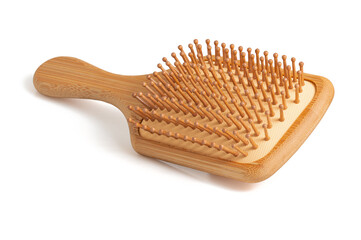 New wooden hair brushes massage the scalp to promote blood circulation and hair care hairdressing...