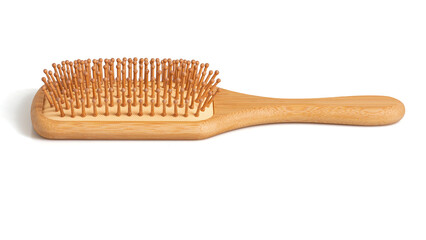 New wooden hair brushes massage the scalp to promote blood circulation and hair care hairdressing...