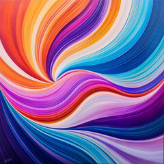 Abstract colorful spiral background. Vector illustration for your design. EPS10