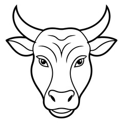        Bullhead vector illustration.
