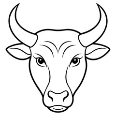        Bullhead vector illustration.
