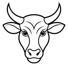        Bullhead vector illustration.
