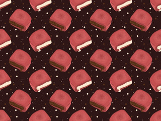 milk bun vector thailand bread illustration japanese homemade sweet bake cake bun bakery indonesia