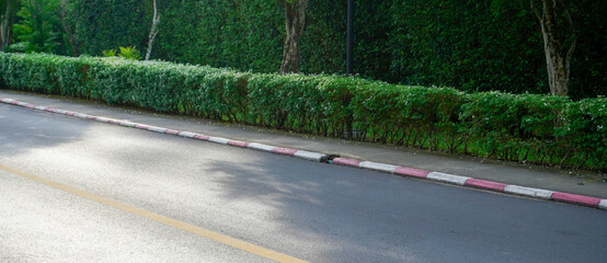 Thailand Phuket island lagoon area. nature and houses, beach and sea