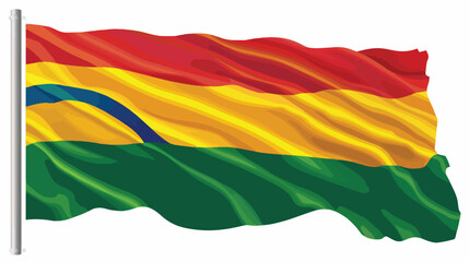 Sri Lanka flag official colors. Vector illustration.