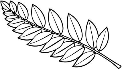Discover Stunning Rowan Leaf Vector Graphics Enhance Your Designs