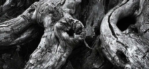A close-up shot of a tree trunk, suitable for nature themes
