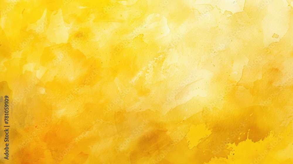 Leinwandbilder close up view of a painting with yellow background. suitable for various design projects
