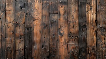 Brown wood texture background coming from natural tree. The wooden panel has a beautiful dark pattern. - obrazy, fototapety, plakaty