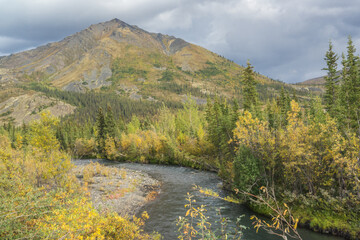 Fototapeta na wymiar Tombstone Territorial Park Yukon Canada
