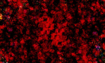glow color red and black  paint abstract background