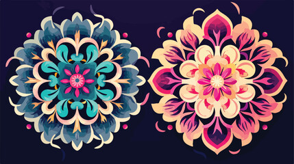 Floral Mandala Patterns mandala design floral symme