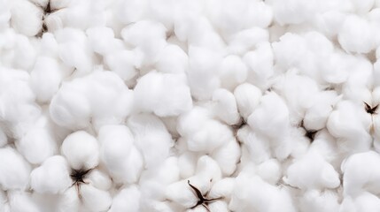 White cotton pattern texture and background