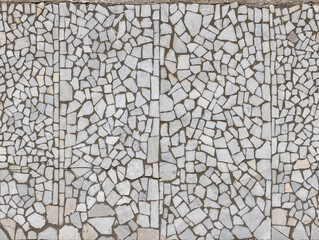 High-resolution texture of white stone fragments - 781084307