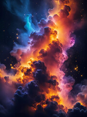 cosmic colors background - 781084787