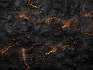 Flame texture top view, hotcoals - obrazy, fototapety, plakaty