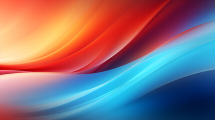 Colorful wavy background with paper cut style. background or wallpaper
