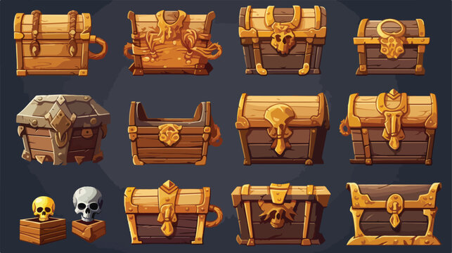Game reward rare treasure chests and keys evolution
